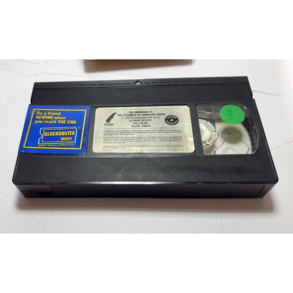 The Unnamable II VHS Horror H.P. Lovecraft John Rhys-Davies Prism Not tested - Picture 4 of 15